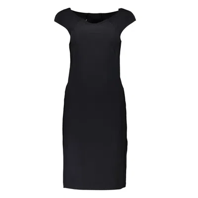 Shop Patrizia Pepe Elastane Women's Dress In Black