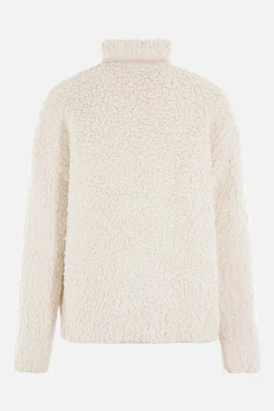 Jil Sander Jacket In Eggshell