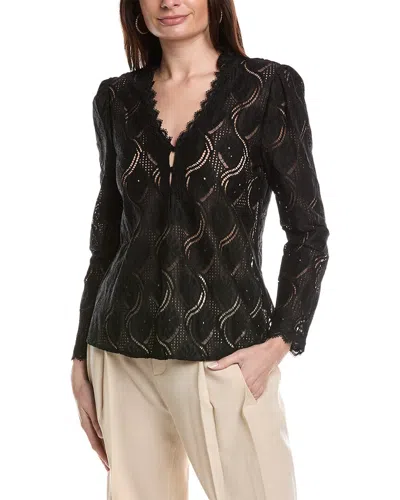 Shop Anna Kay Lace Top In Black