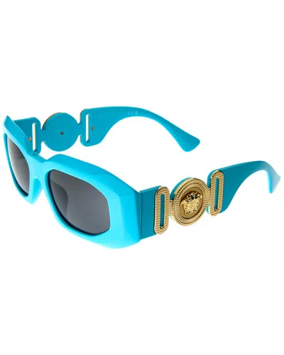 Shop Versace Unisex Ve4425u 54mm Sunglasses In Blue