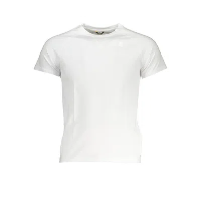 Shop K-way Cotton Men's T-shirt In White