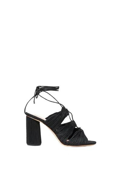 Shop Loeffler Randall Teresa High Heel Sandal In Black