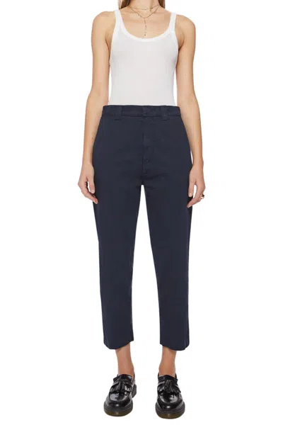 Shop Mother Punk 76 Ankle Pants In Indigo In Multi