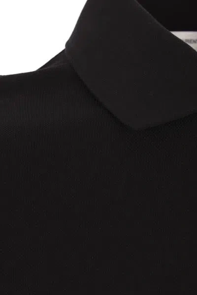 Shop Saint Laurent T-shirts And Polos In Black