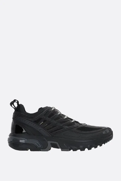 Shop Salomon Sneakers In Black+black