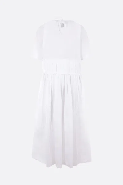 Shop Sara Lanzi Dresses In Optical White