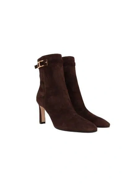 Shop Sergio Rossi Boots In Fondent