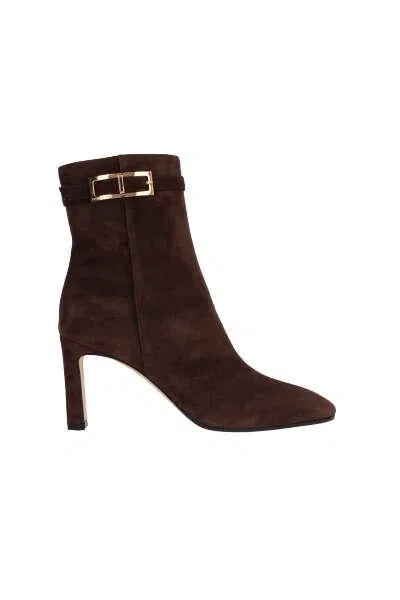 Shop Sergio Rossi Boots In Fondent