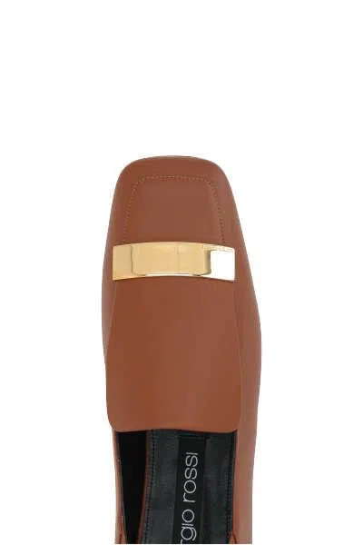 Shop Sergio Rossi Flat Shoes In Garam