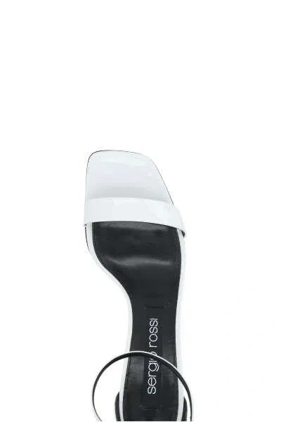 Shop Sergio Rossi Sandals In White