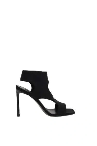 Shop Sergio Rossi Sandals In Black