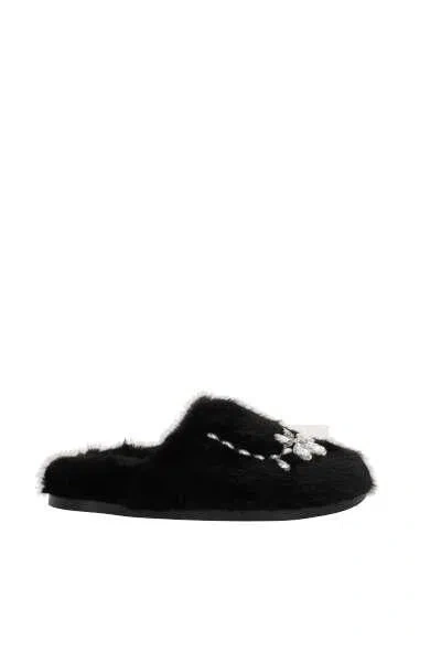 Shop Simone Rocha Sandals In Black+clear