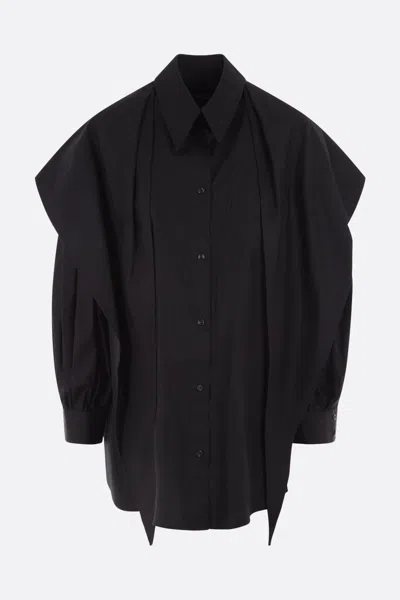 Shop Simone Rocha Shirts In Black