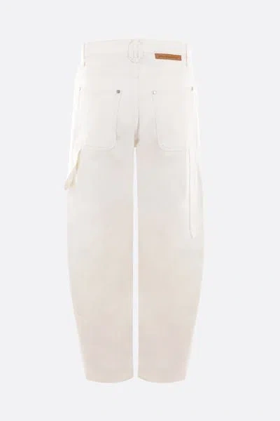 Shop Stella Mccartney Jeans In White+ecru