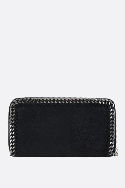 Shop Stella Mccartney Wallets In Black