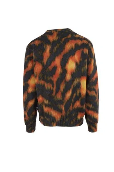 Shop Stussy Sweaters In Tiger