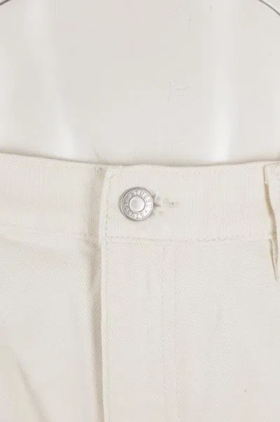 Shop Stussy Trousers In Bone