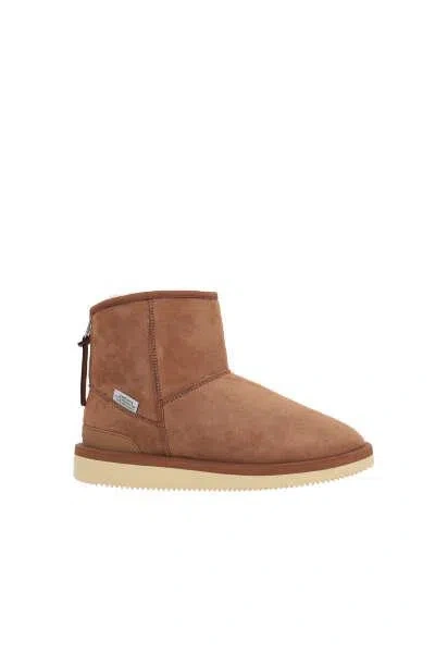 Shop Suicoke Boots In Brown