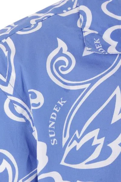 Shop Sundek Sea Clothing In Vintage Sapphire