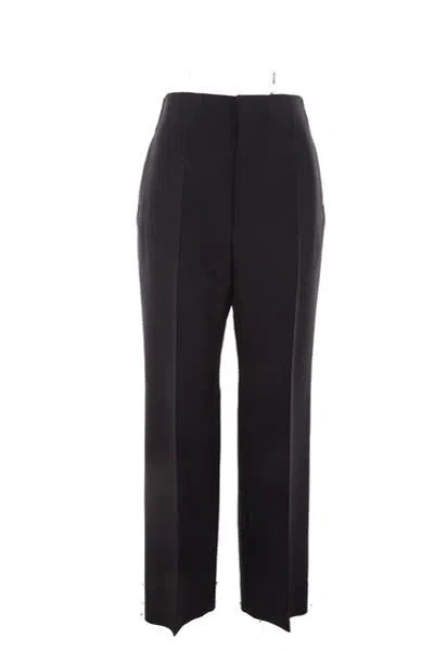 Shop The Row Trousers In Black