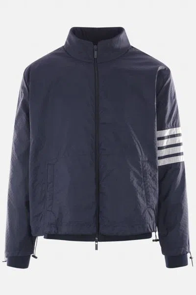 Thom Browne Reversible Jacket In Blue