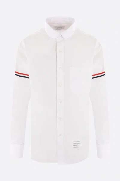 Shop Thom Browne Shirts In White