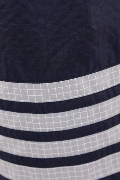 Thom Browne 4-bar Board Shorts In Blue