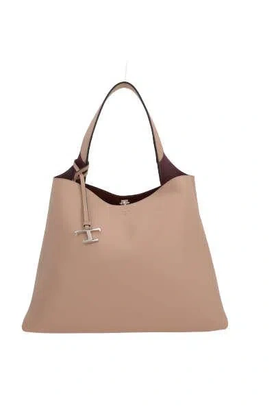 Shop Tod's Bags In Rosa Lingerie