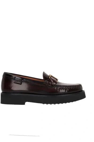 Shop Tod's Flat Shoes In Mosto