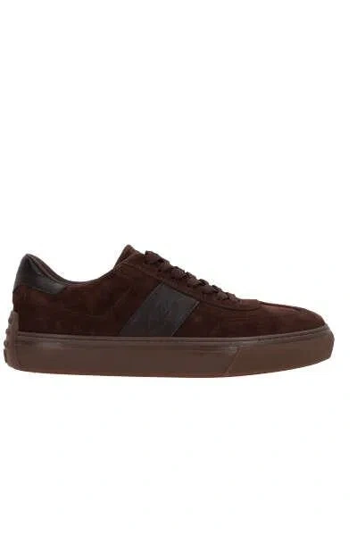 Shop Tod's Sneakers In Brown Africa + Coffee
