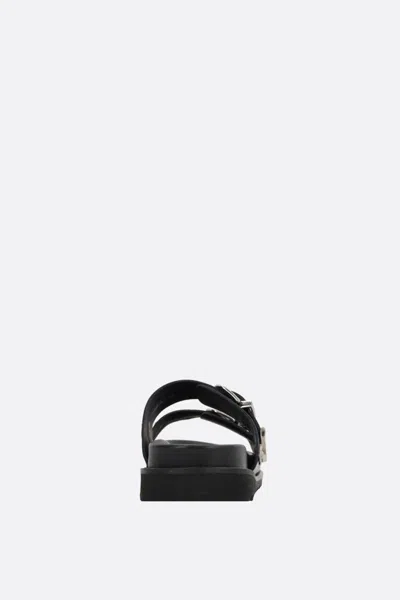 Shop Toga Virilis Sandals In Black