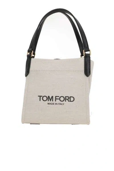 Shop Tom Ford Bags In Rope+black