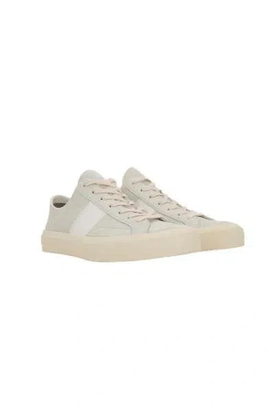 Shop Tom Ford Sneakers In Marble+cream