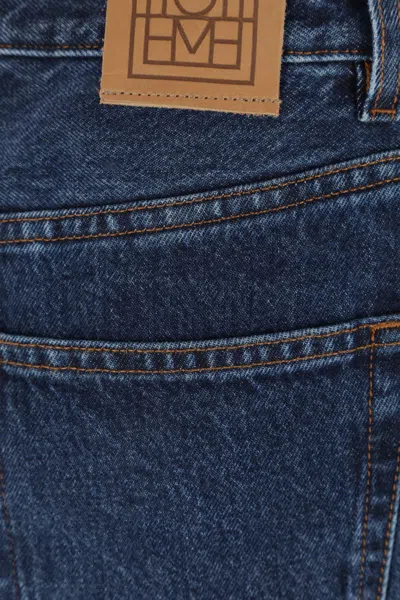 Shop Totême Toteme Jeans In Blue