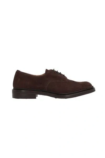 Shop Tricker's Flat Shoes In Cafe