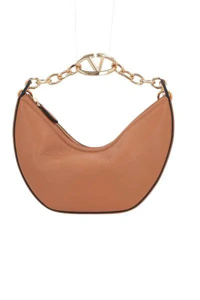 Shop Valentino Garavani Bags In Almond Beige