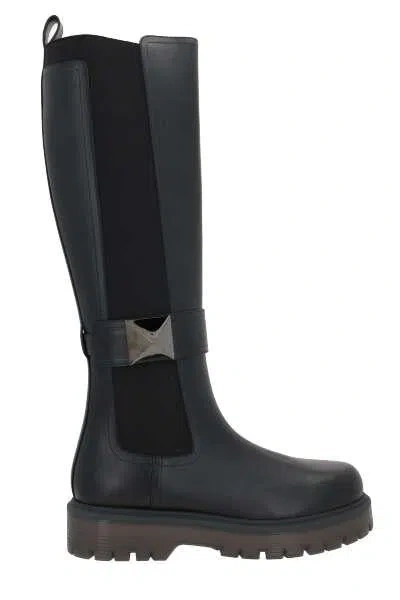 Shop Valentino Garavani Boots In Black