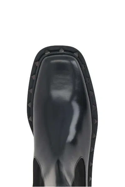 Shop Valentino Garavani Boots In Black