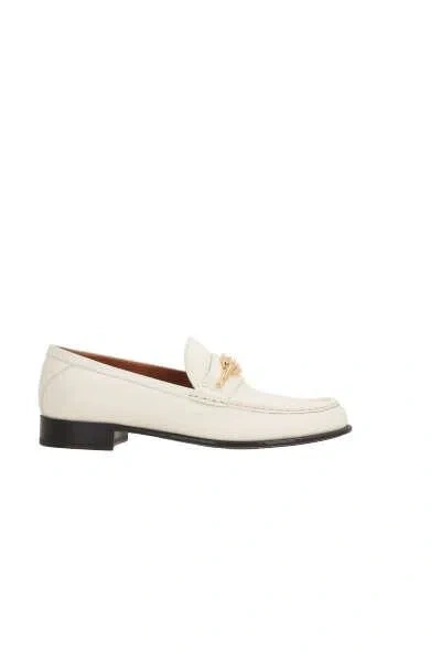 Shop Valentino Garavani Flat Shoes In White