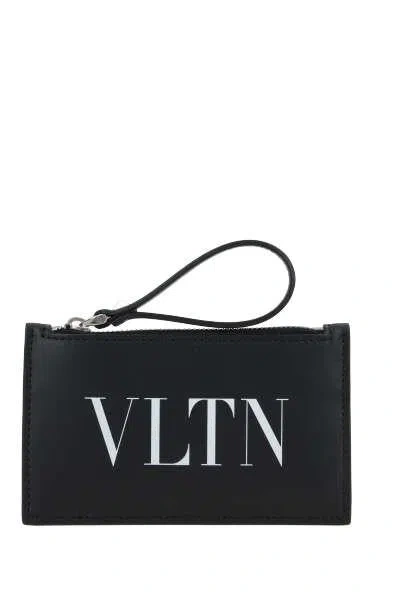 Shop Valentino Garavani Wallets In Black