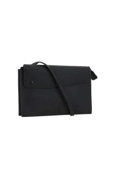Shop Valextra Bags In Light Gold Black