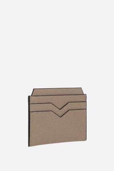 Shop Valextra Wallets In Oyster