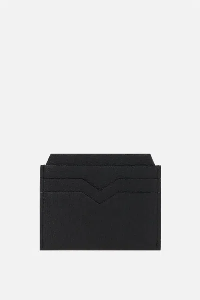 Shop Valextra Wallets In Black