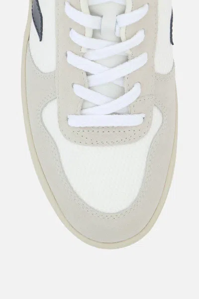 Shop Veja Sneakers In White+blu