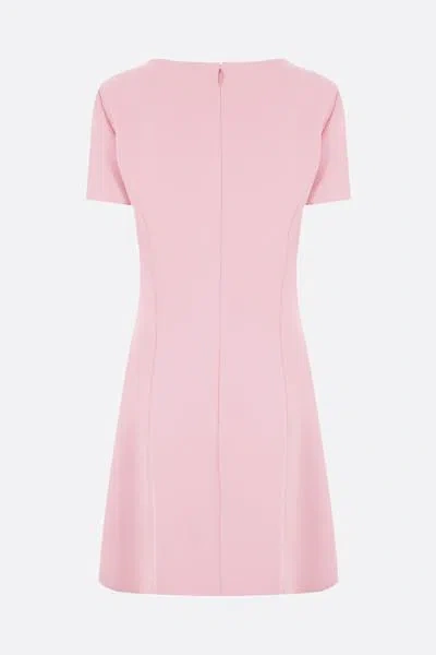 Shop Versace Dresses In Pale Pink