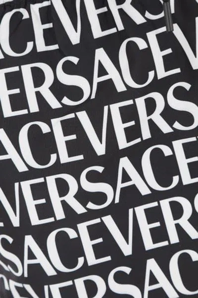 Shop Versace Sea Clothing In Black+white