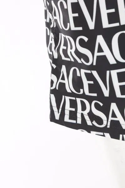Shop Versace Sea Clothing In Black+white