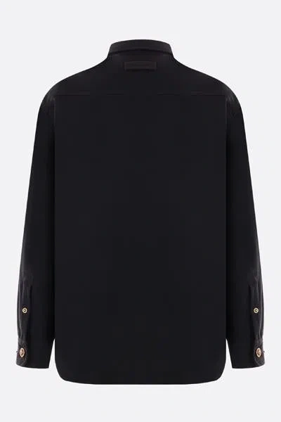 Shop Versace Shirts In Black