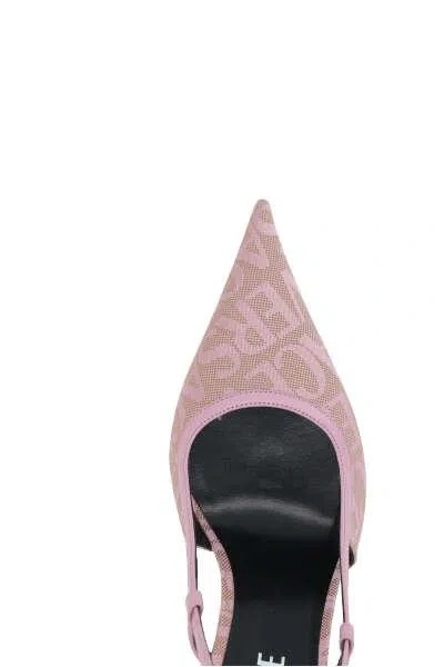Shop Versace With Heel In Beige+baby Pink New+ Go