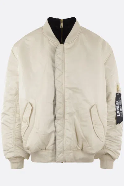 Shop Vetements Coats In White